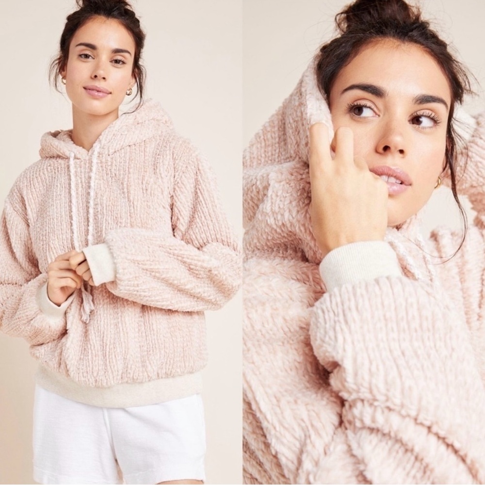 Saturday Sunday by Anthropolgie pink/rose pullover hoodie